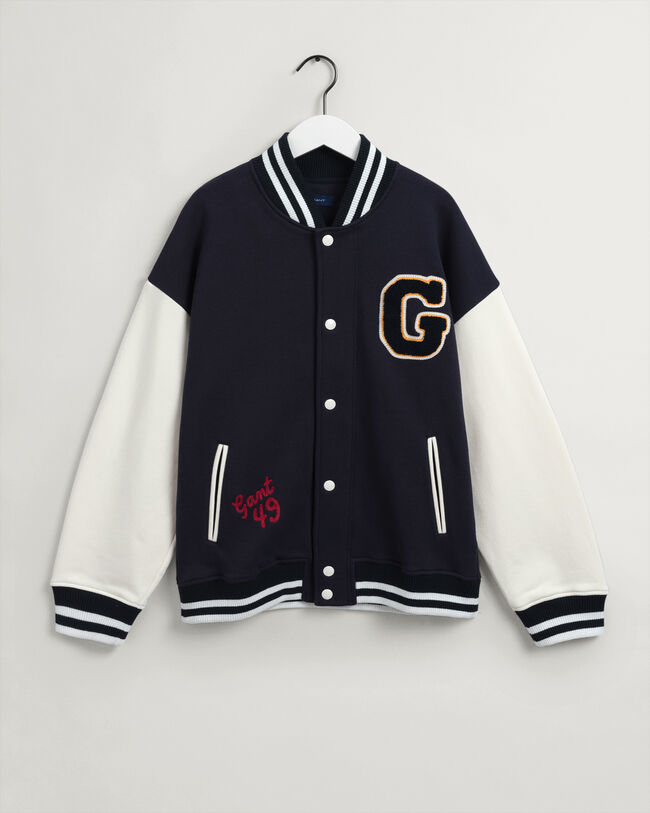 Casaco em jersey GANT Varsity Teens