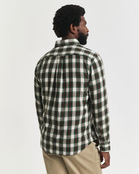 Camisa de flanela Windblown com padrão de xadrez regular fit