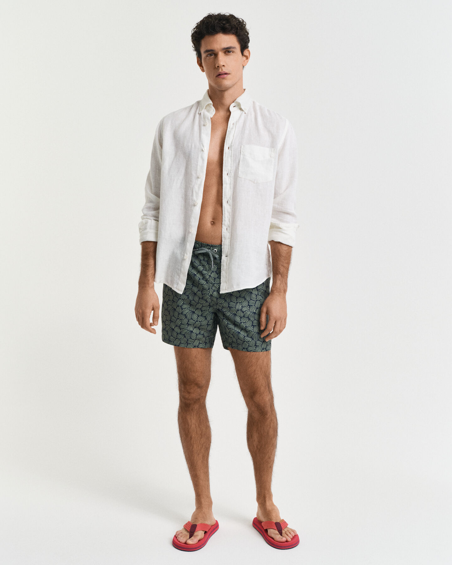 Calções de banho Rope Print