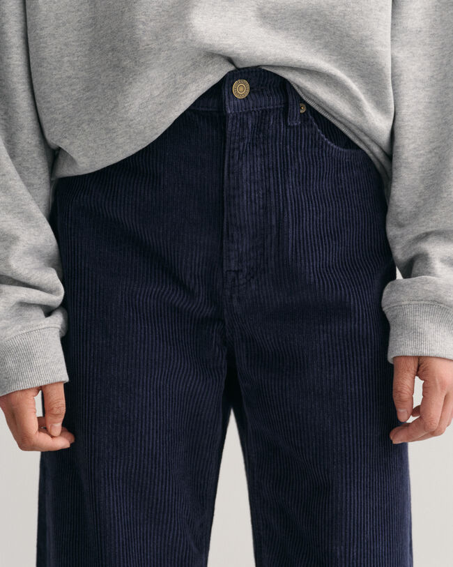 Cal&ccedil;as em bombazina de perna larga Teen Girls