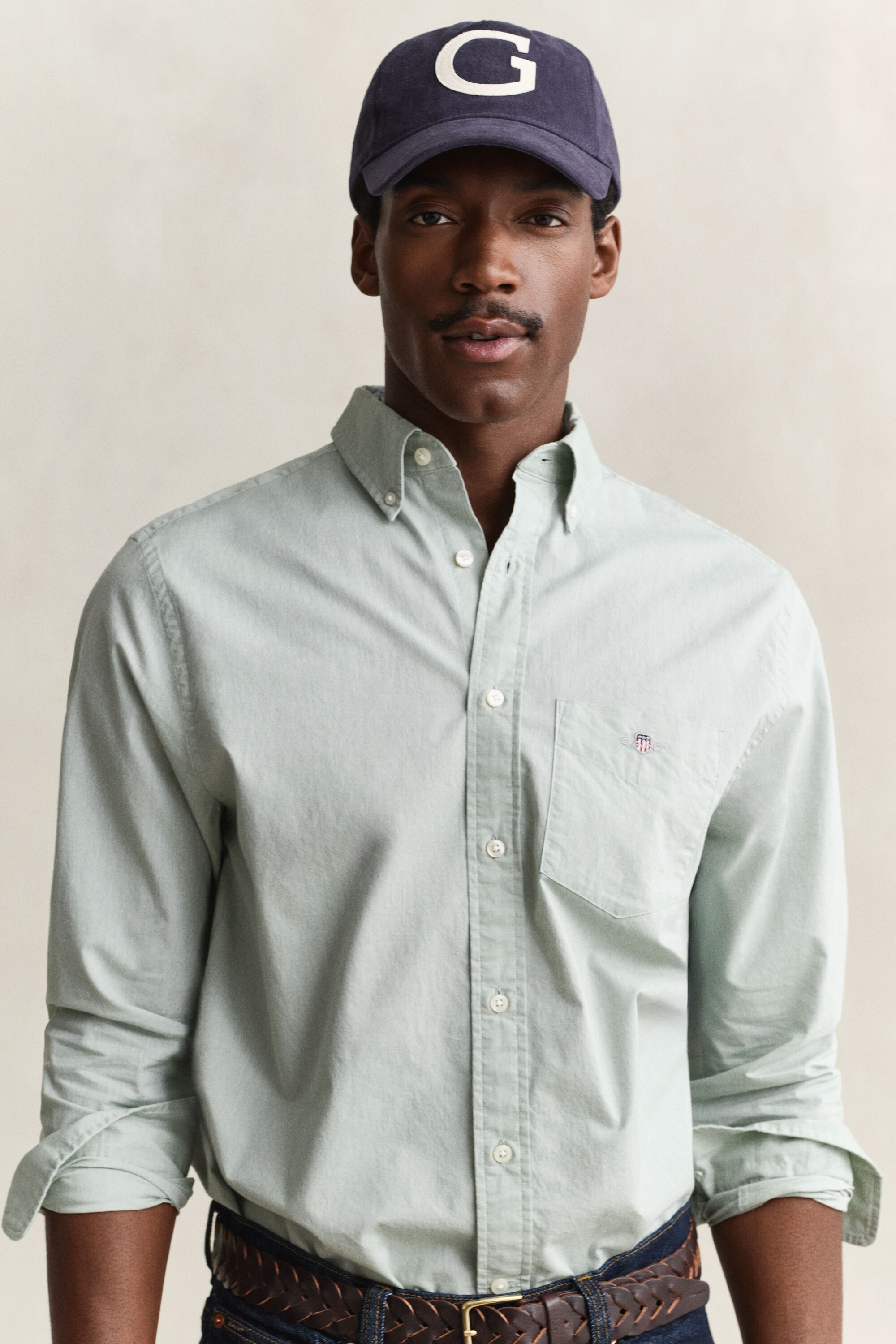 Camisa em popelina Classic regular fit