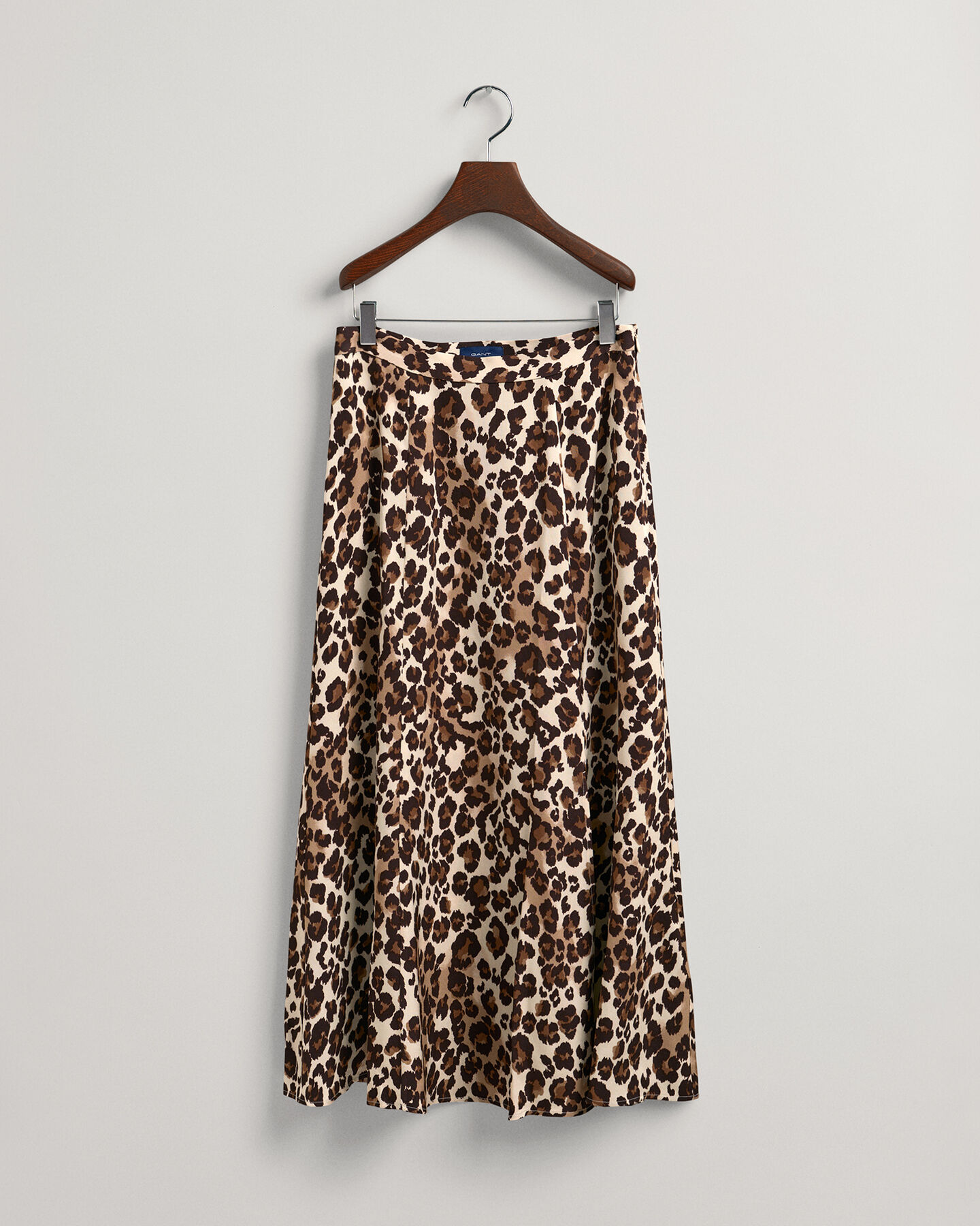 Saia com estampado de leopardo