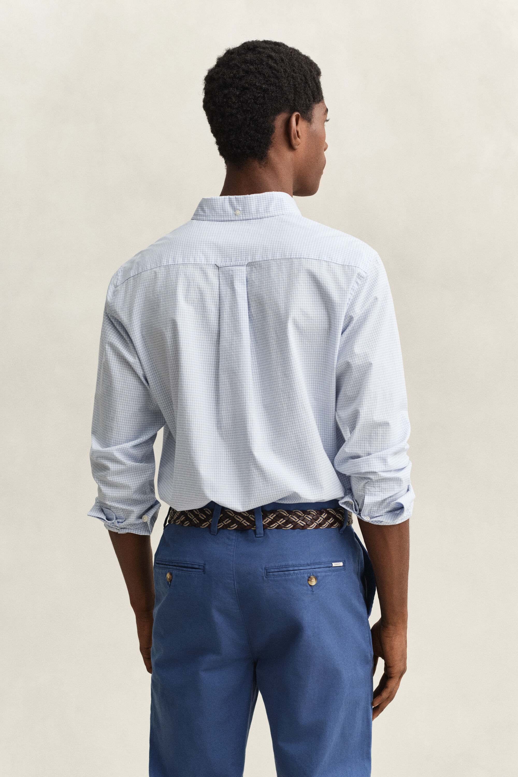 Camisa em popelina Gingham Classic