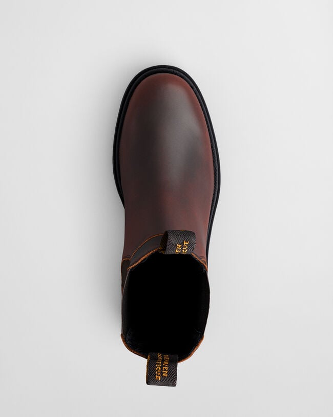 Botas Chelsea em pele Wootlynne