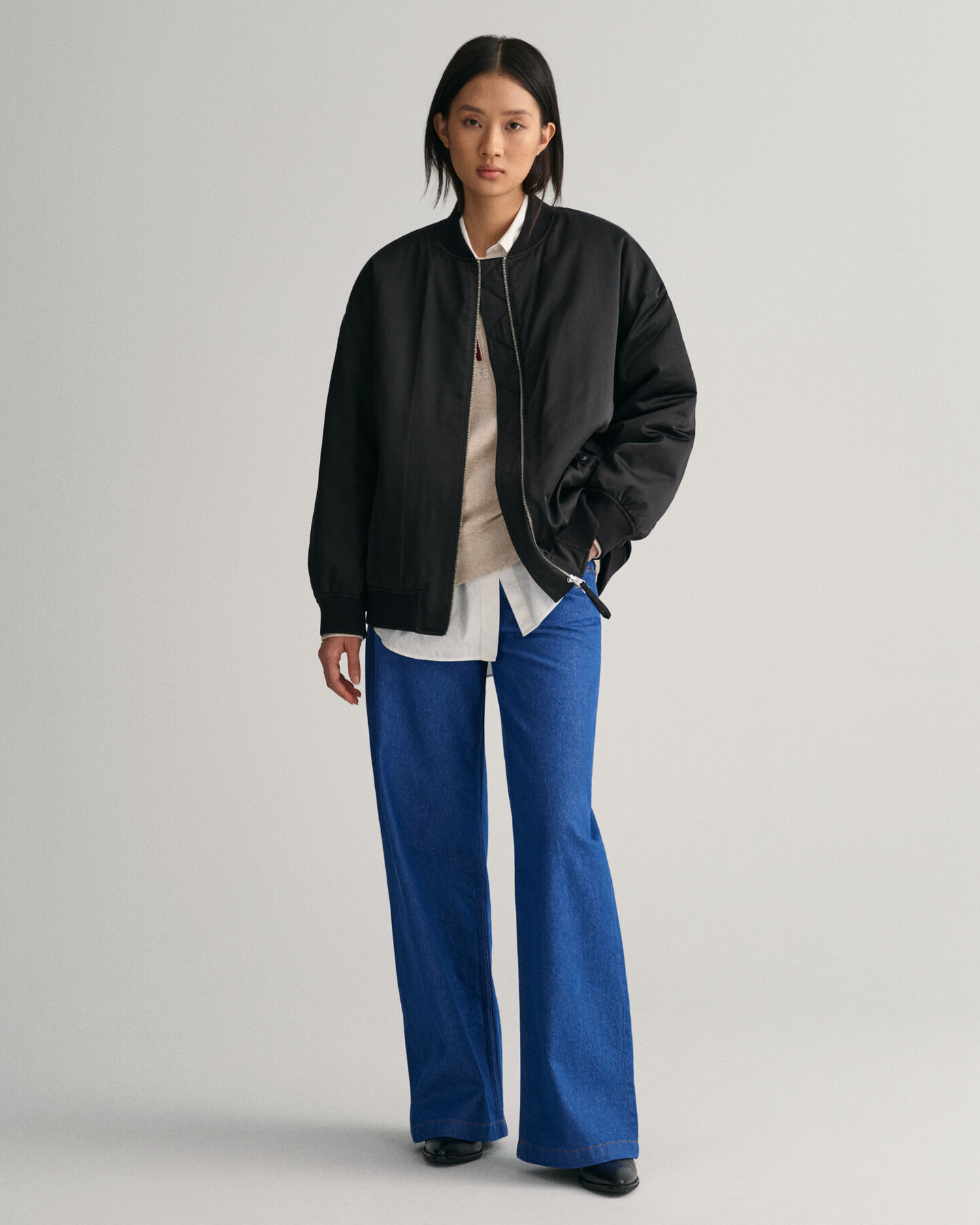 Blusão bomber acolchoado