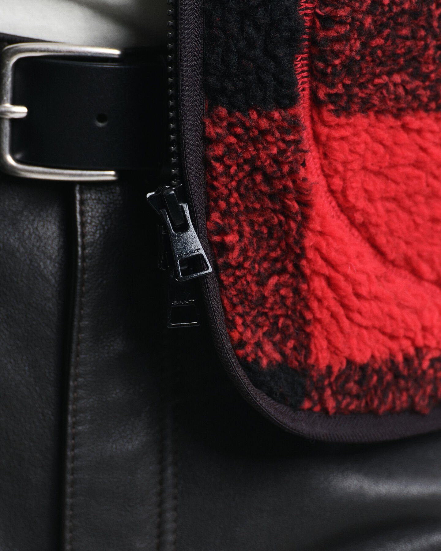 Polar com padrão de xadrez