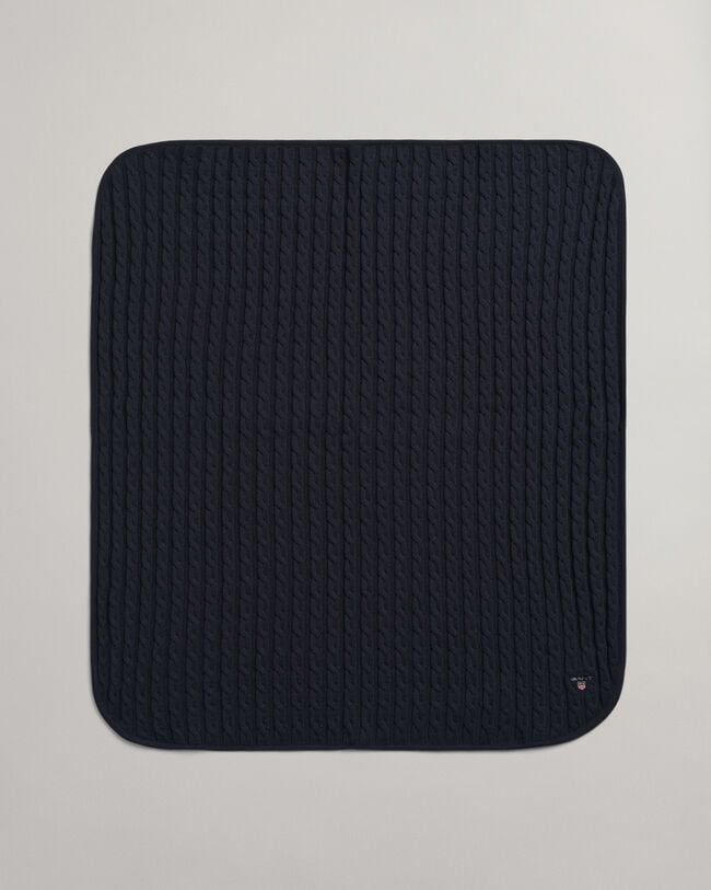 Cobertor em malha de algodão entrançada Baby