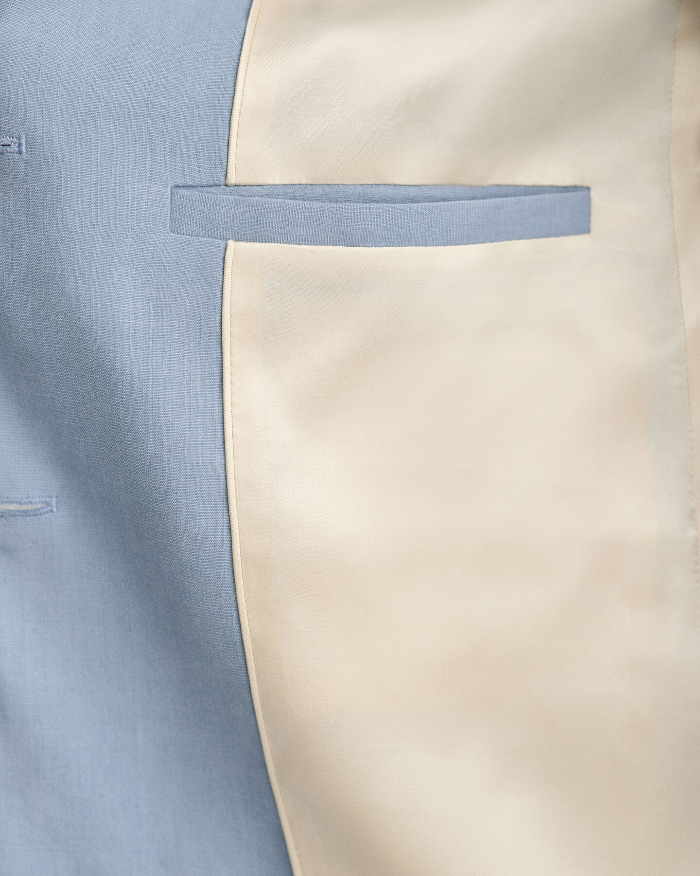 Blazer em linho com elastano regular fit