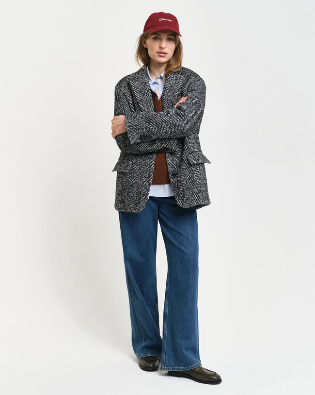 Blazer Herringbone relaxed fit