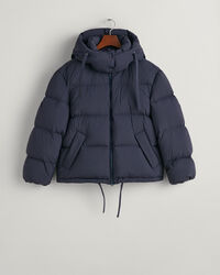 Blusão de penas curto