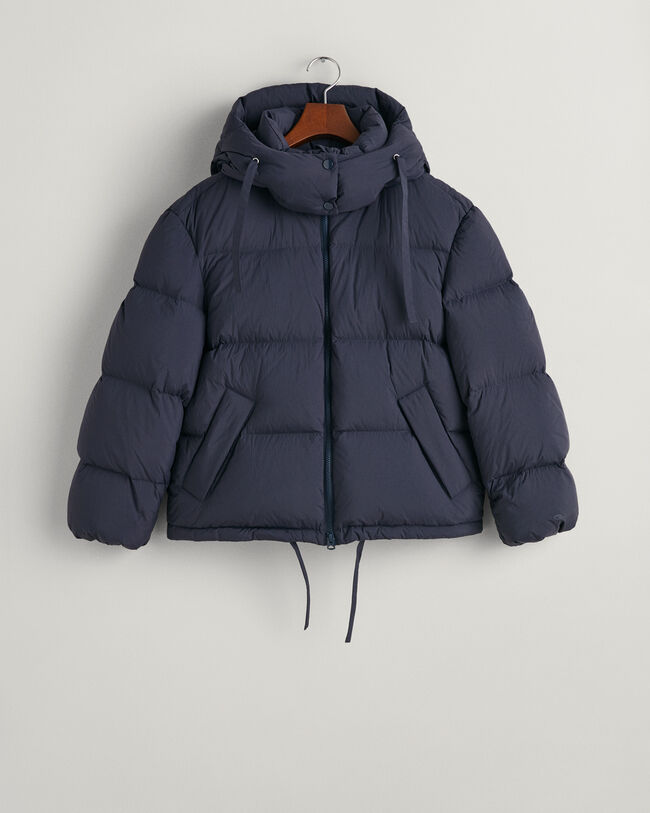 Blusão de penas curto