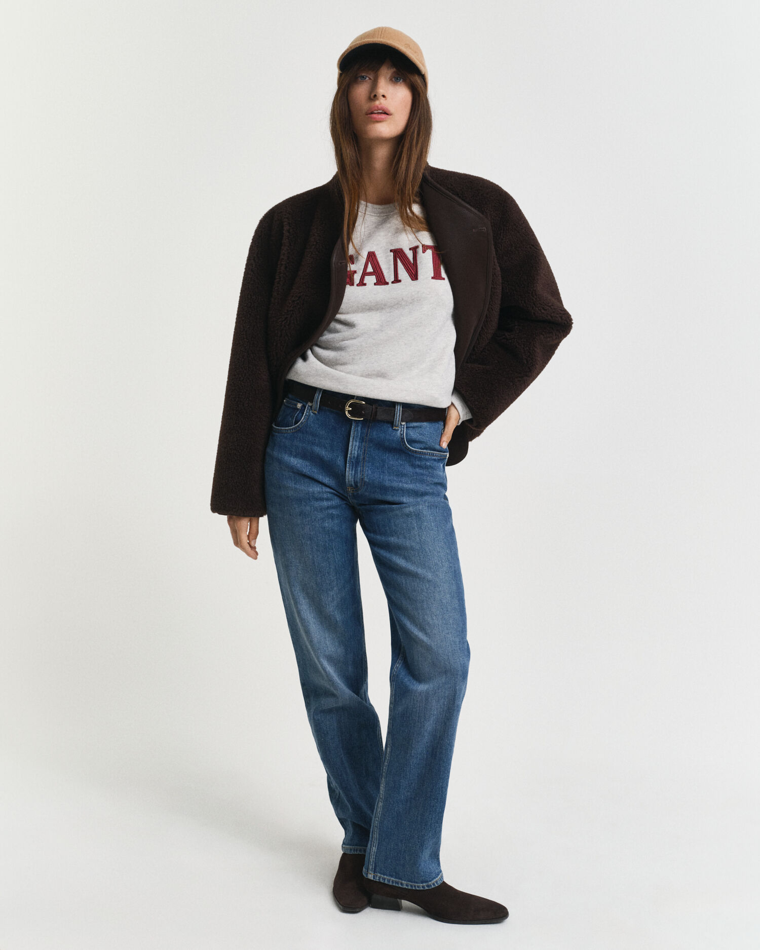 Sweatshirt com decote redondo Graphic