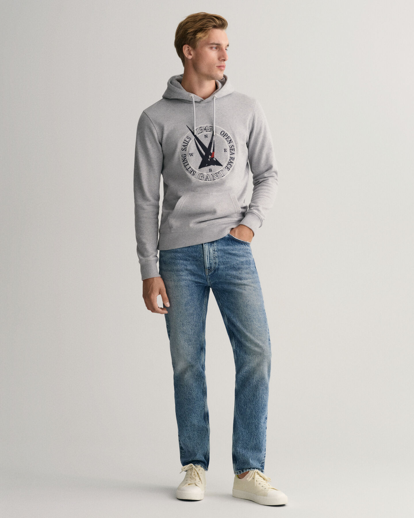 Sweatshirt com capuz Sail Graphic