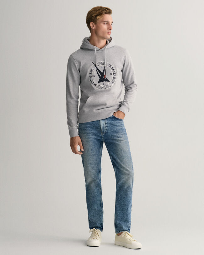 Sweatshirt com capuz Sail Graphic