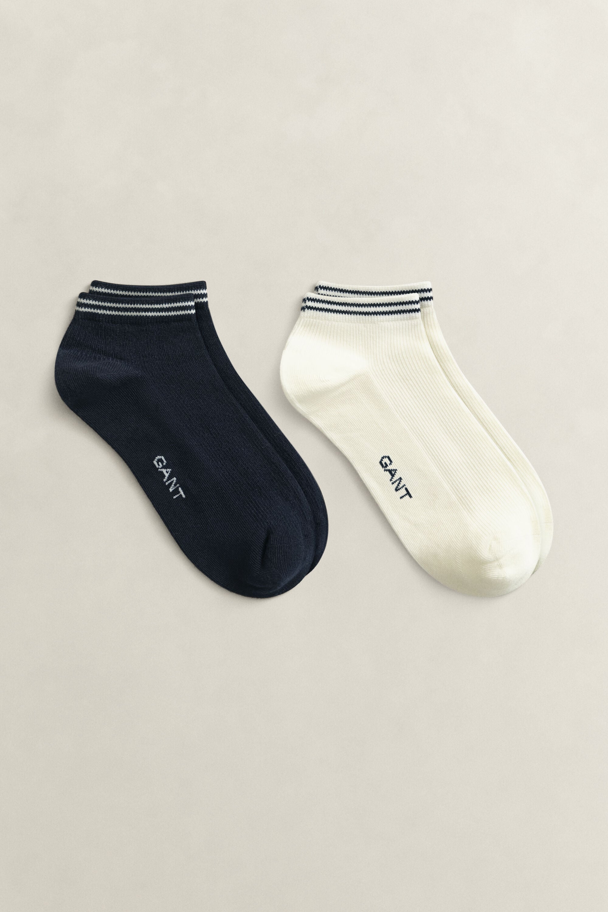 Pack de dois pares de meias pelo tornozelo