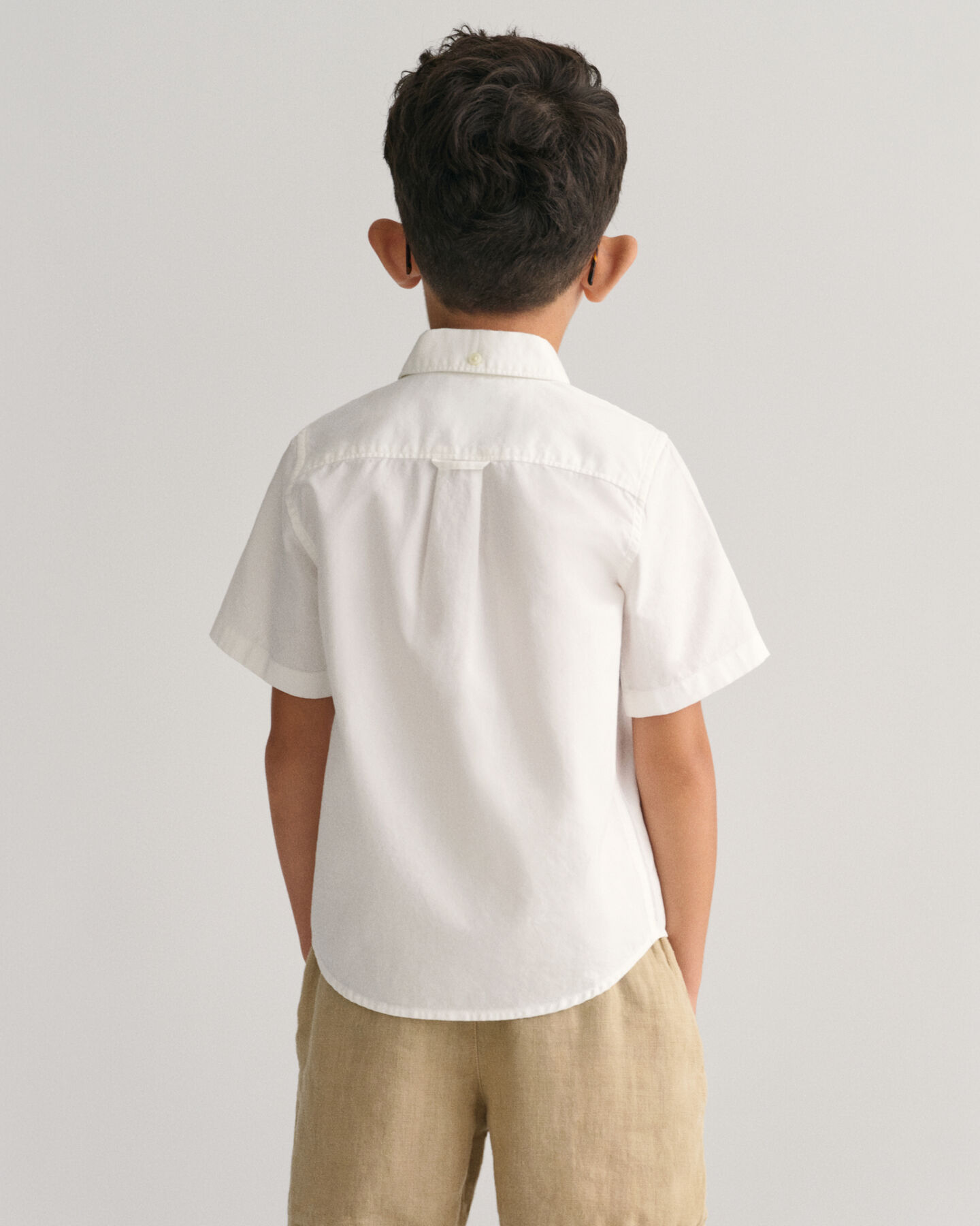 Camisa de manga curta Oxford Kids