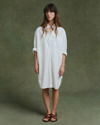 Vestido tipo camisa oversized