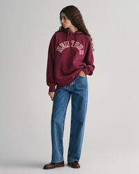 Sweatshirt com capuz New York