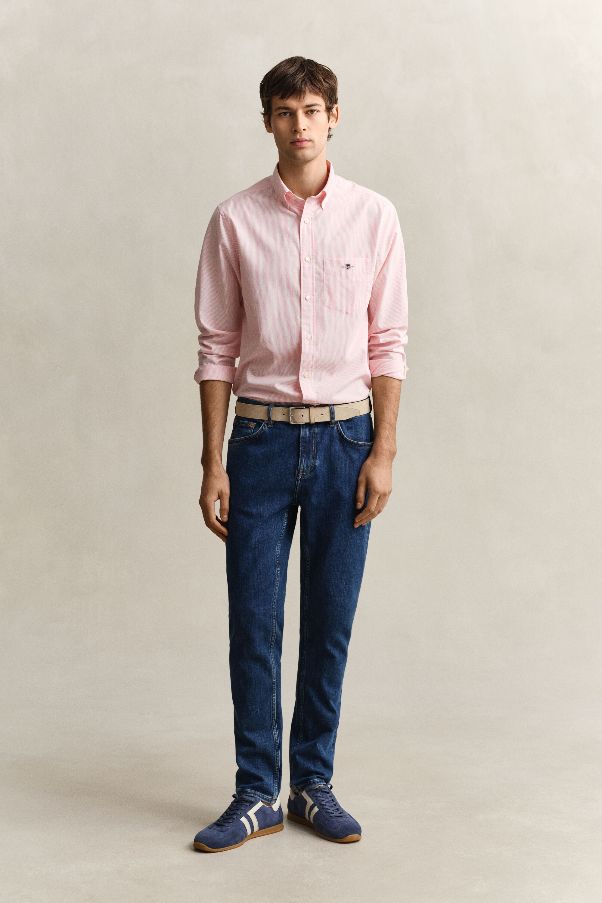 Calças de ganga Clean Wash slim fit