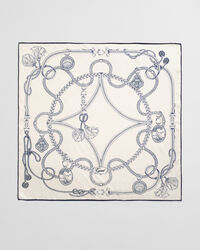 Lenço em seda Sailing Print