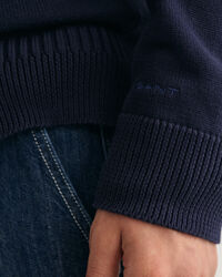 Pulover com decote em V