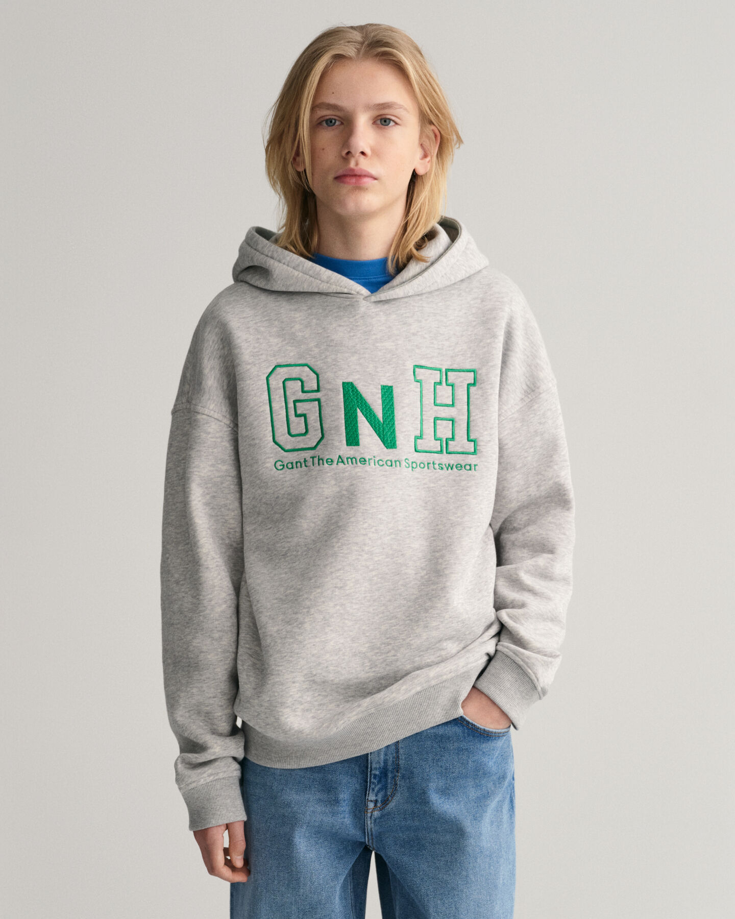 Sweatshirt com capuz GANT New Haven Oversized Teens
