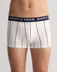 Pack de três boxers com risca larga