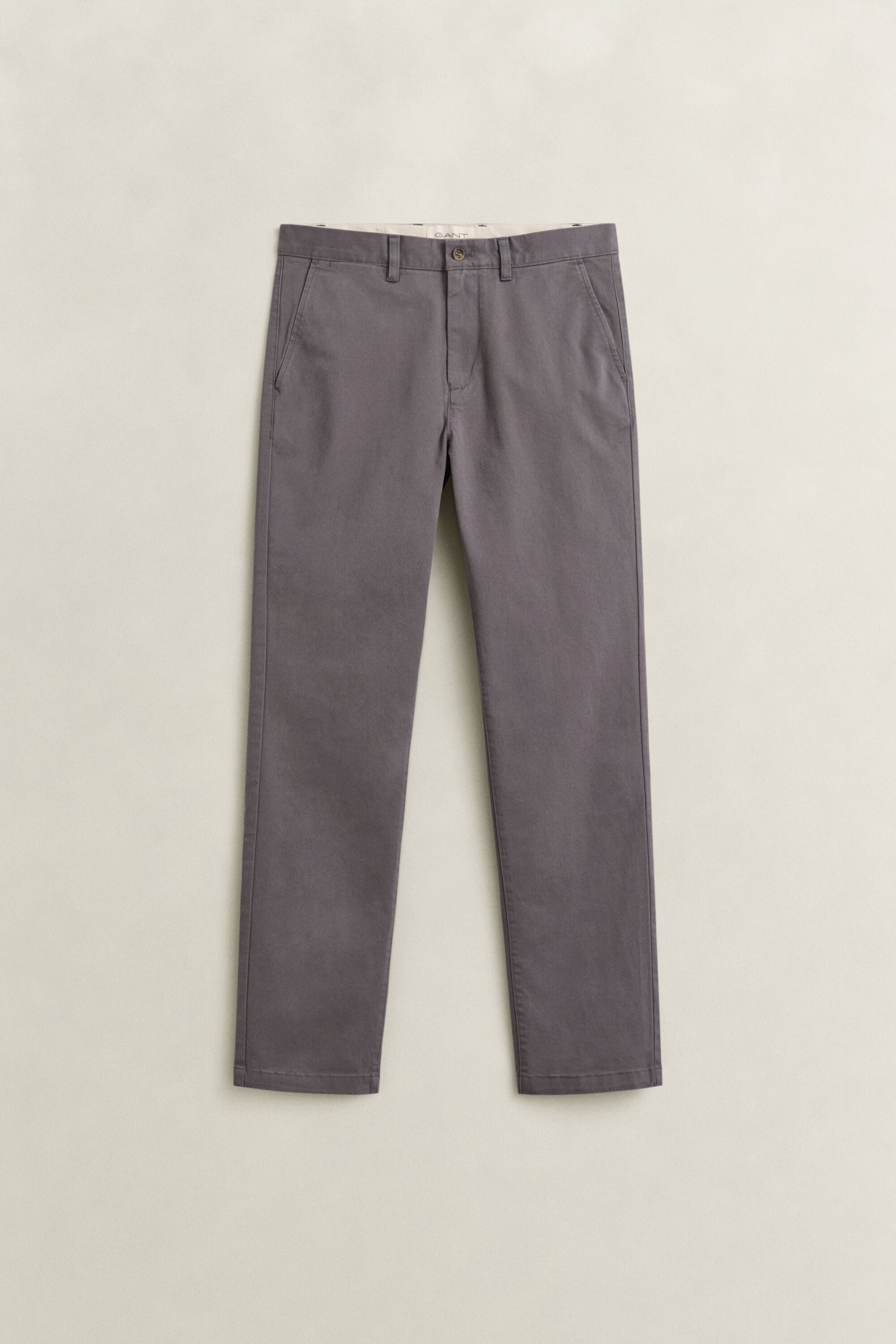Calças chino confortáveis regular fit