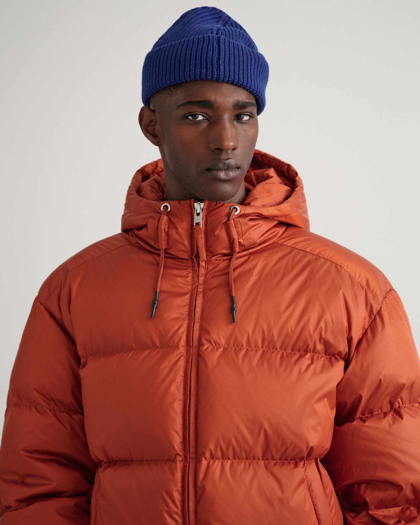 Blusão brilhante Puffer