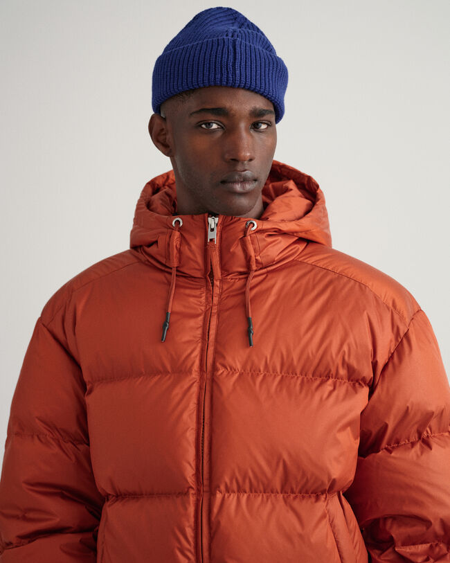 Blusão brilhante Puffer