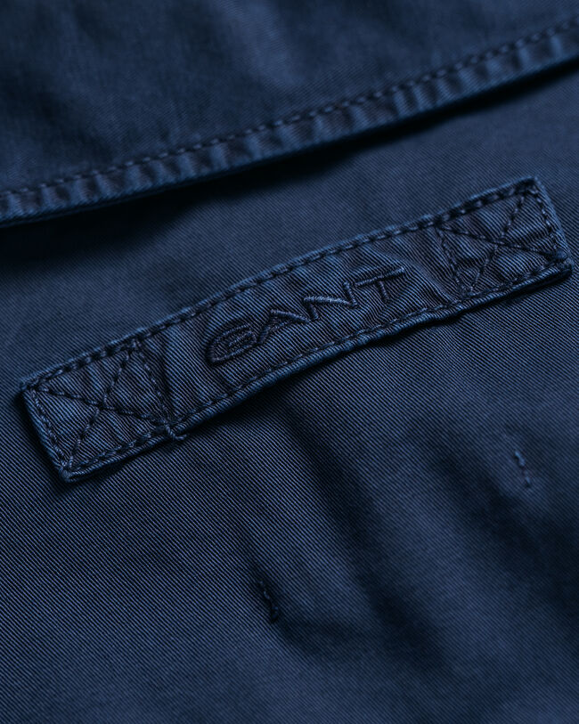 Pulover com decote redondo em malha entran&ccedil;ada de algod&atilde;o