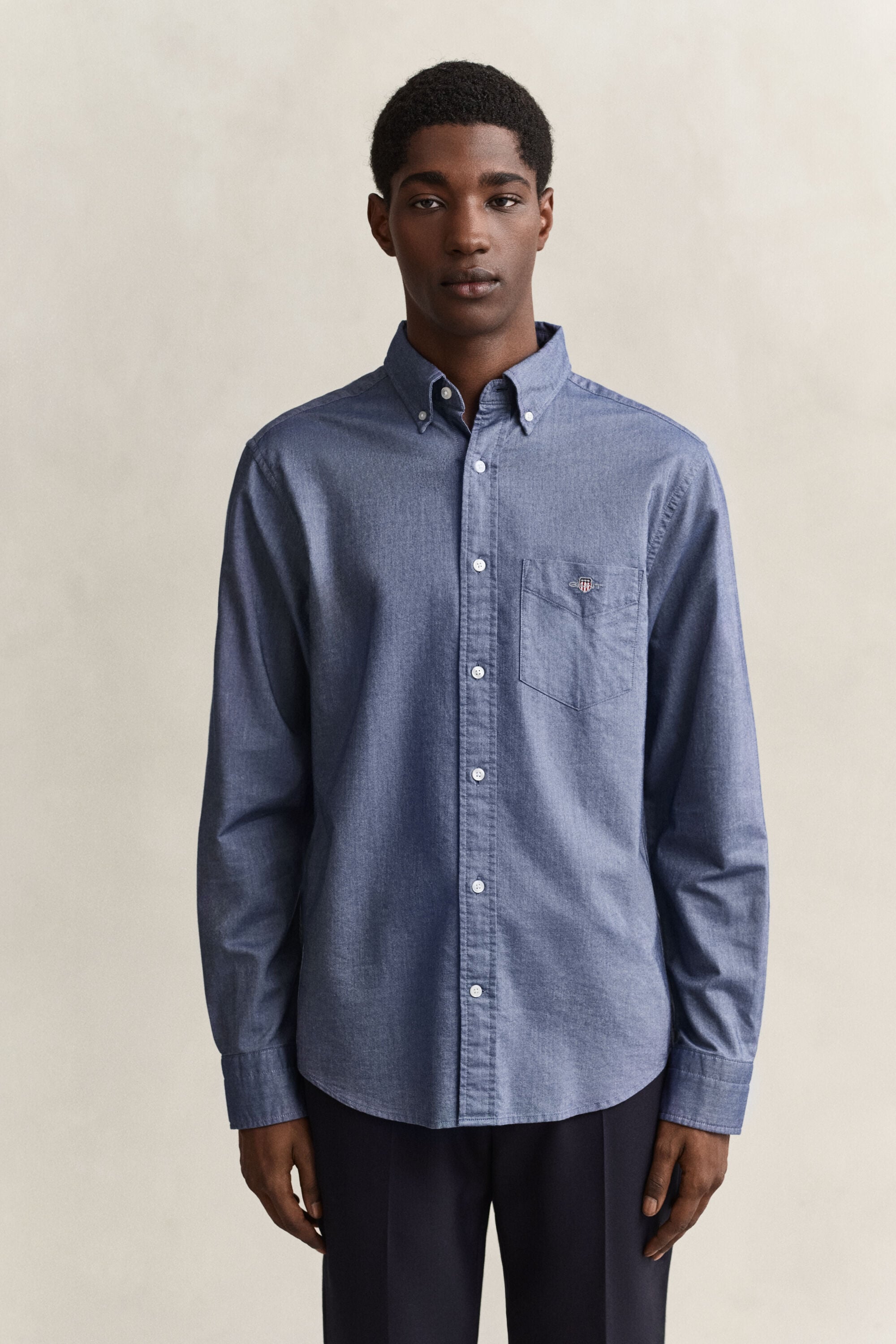 Camisa Oxford clássica regular fit
