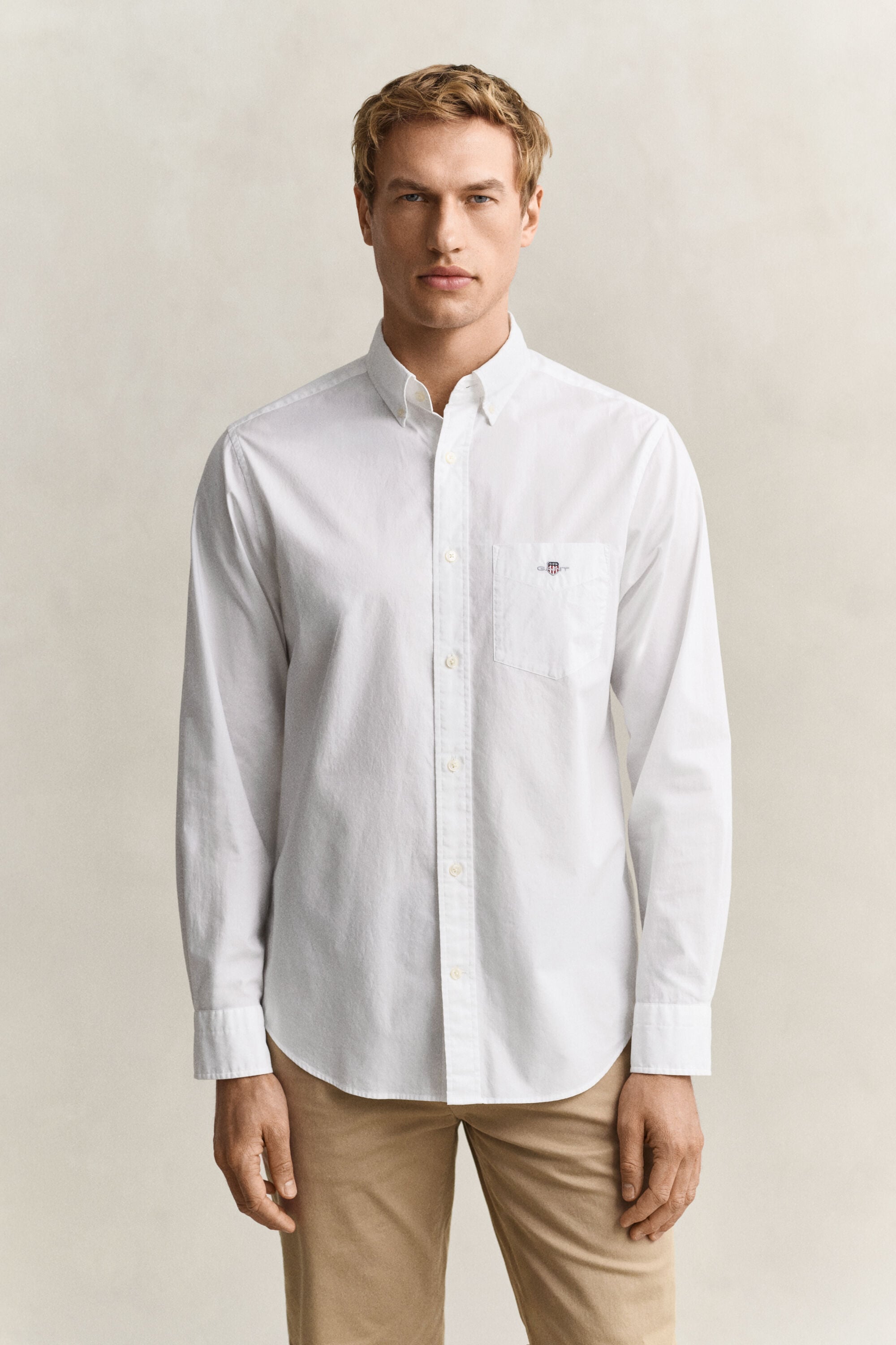 Camisa de popelina Classic regular fit