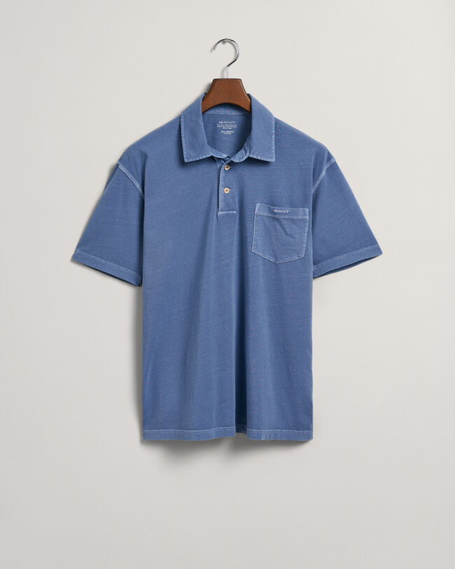 Polo em jersey Sunfaded