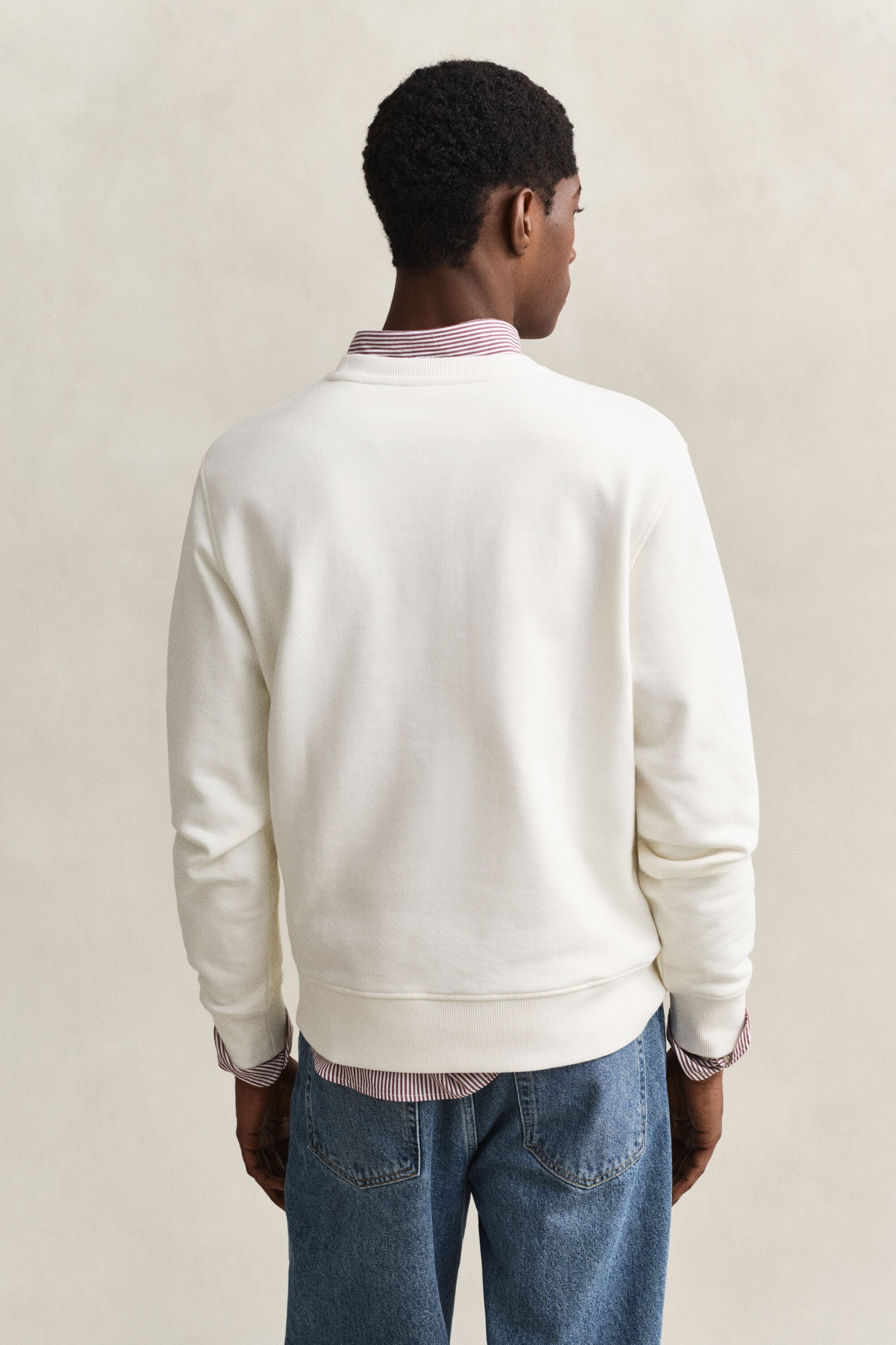 Sweatshirt com grafismo sazonal