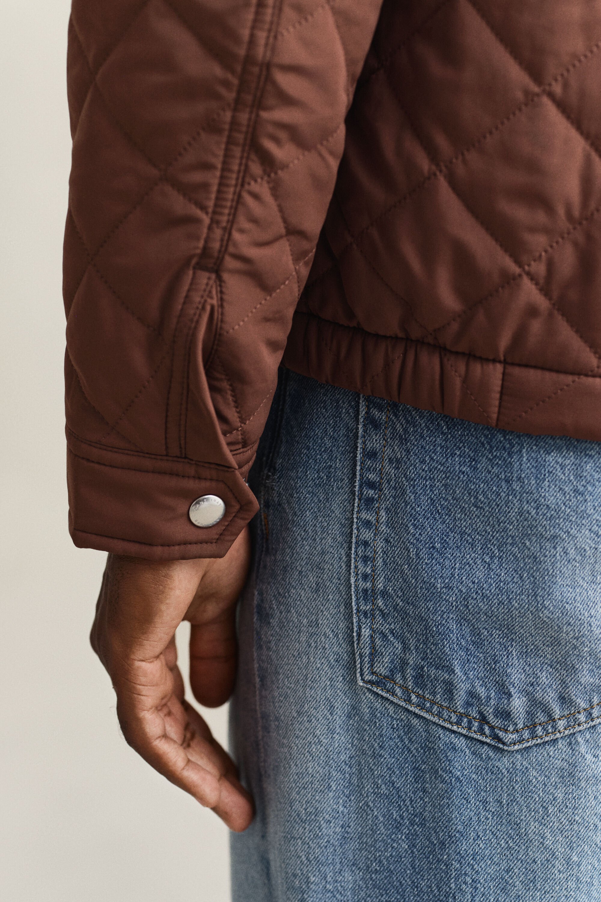 Blusão Windcheater acolchoado