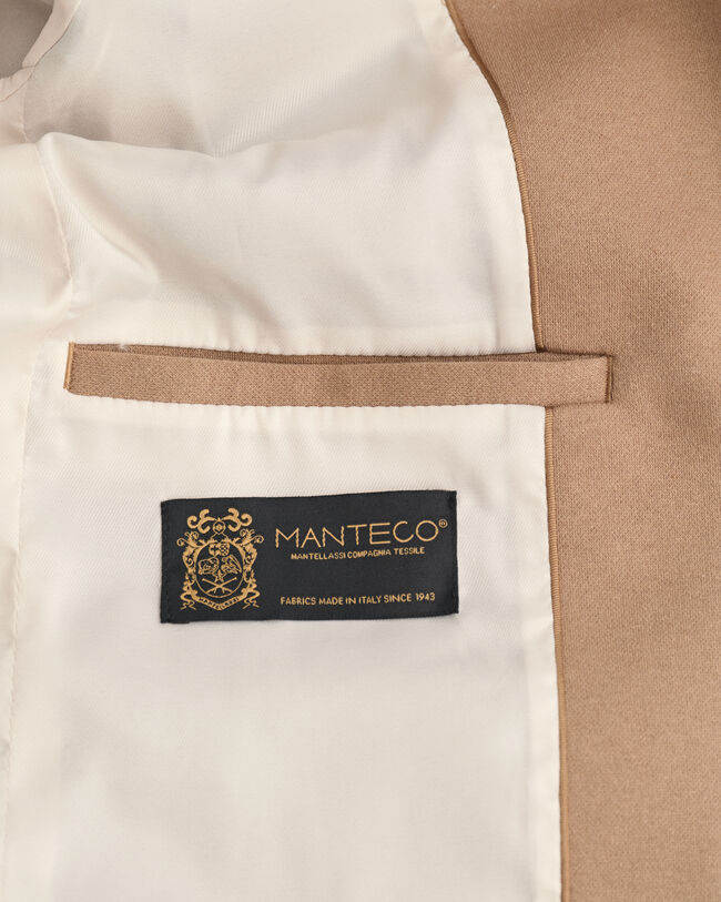 Blazer em jersey corte normal