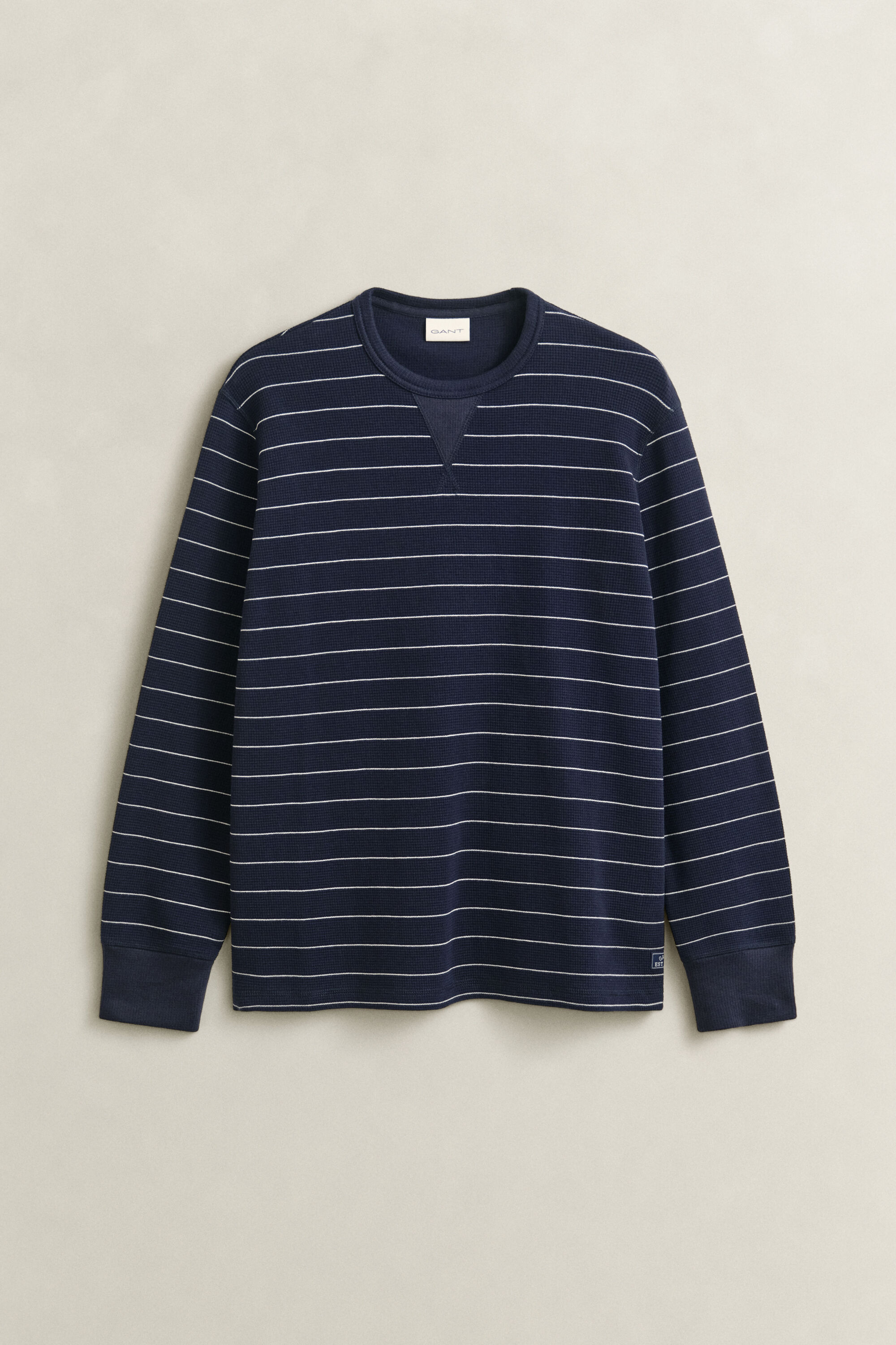 Sweatshirt às riscas Textured