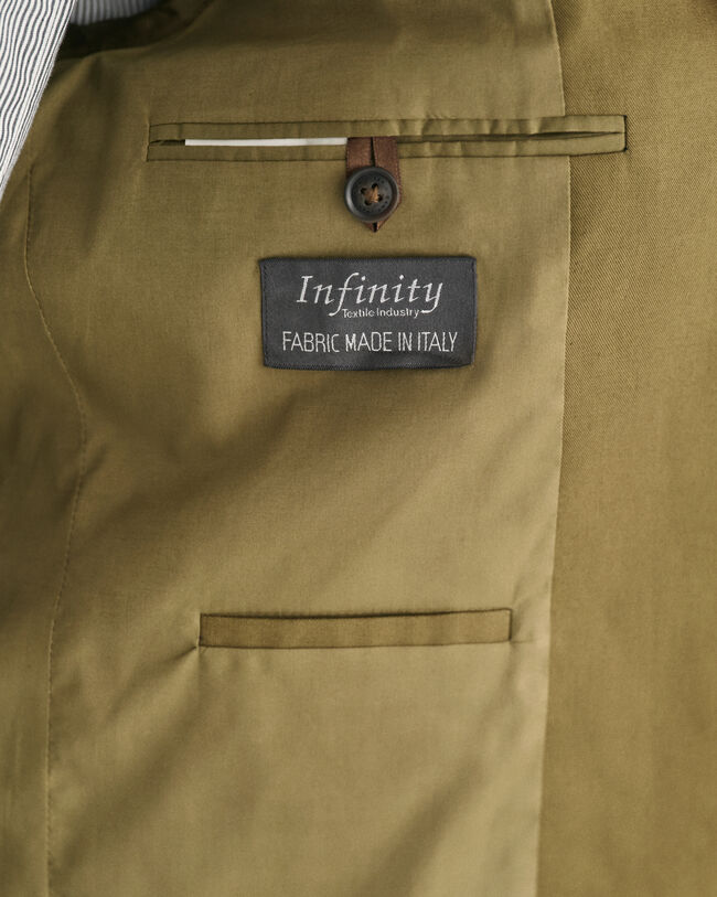 Blazer em algodão regular fit