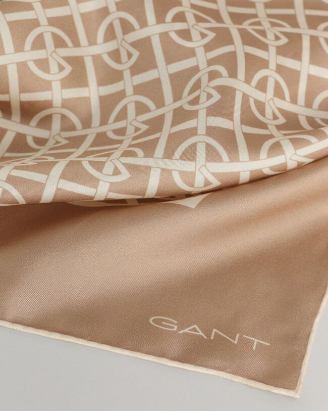 Lenço em seda G Patterned