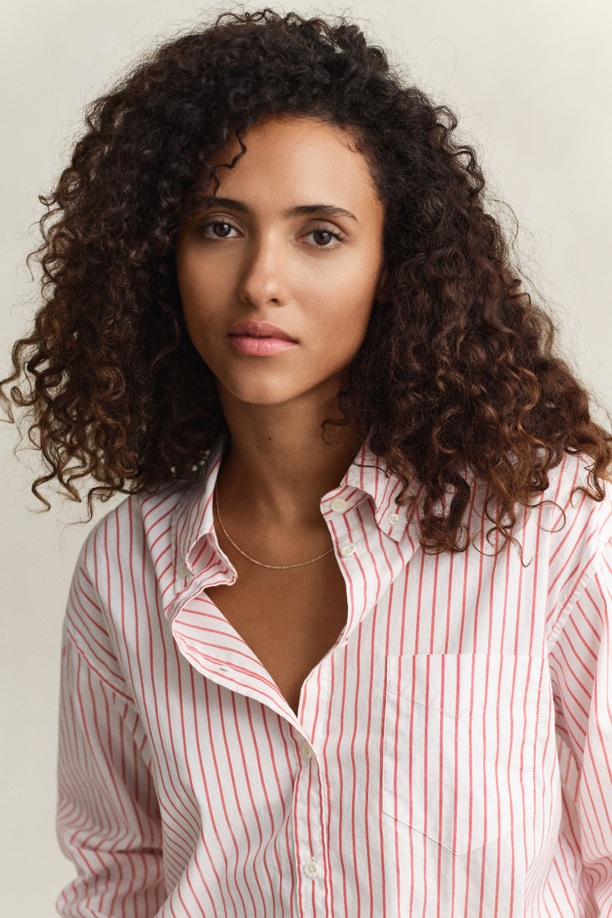 Camisa Oxford Luxury às riscas