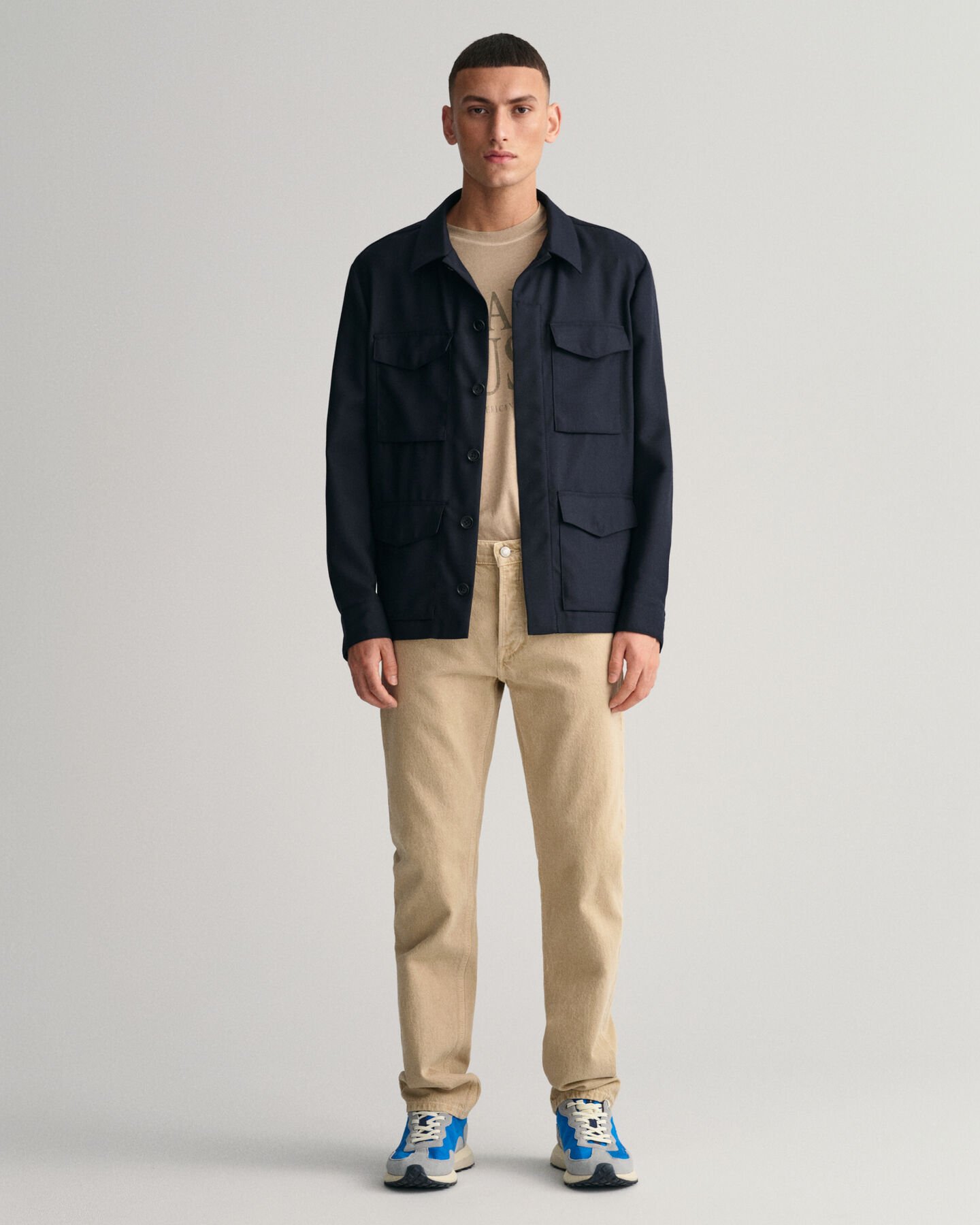 Cal&ccedil;as de ganga coloridas Arley regular fit