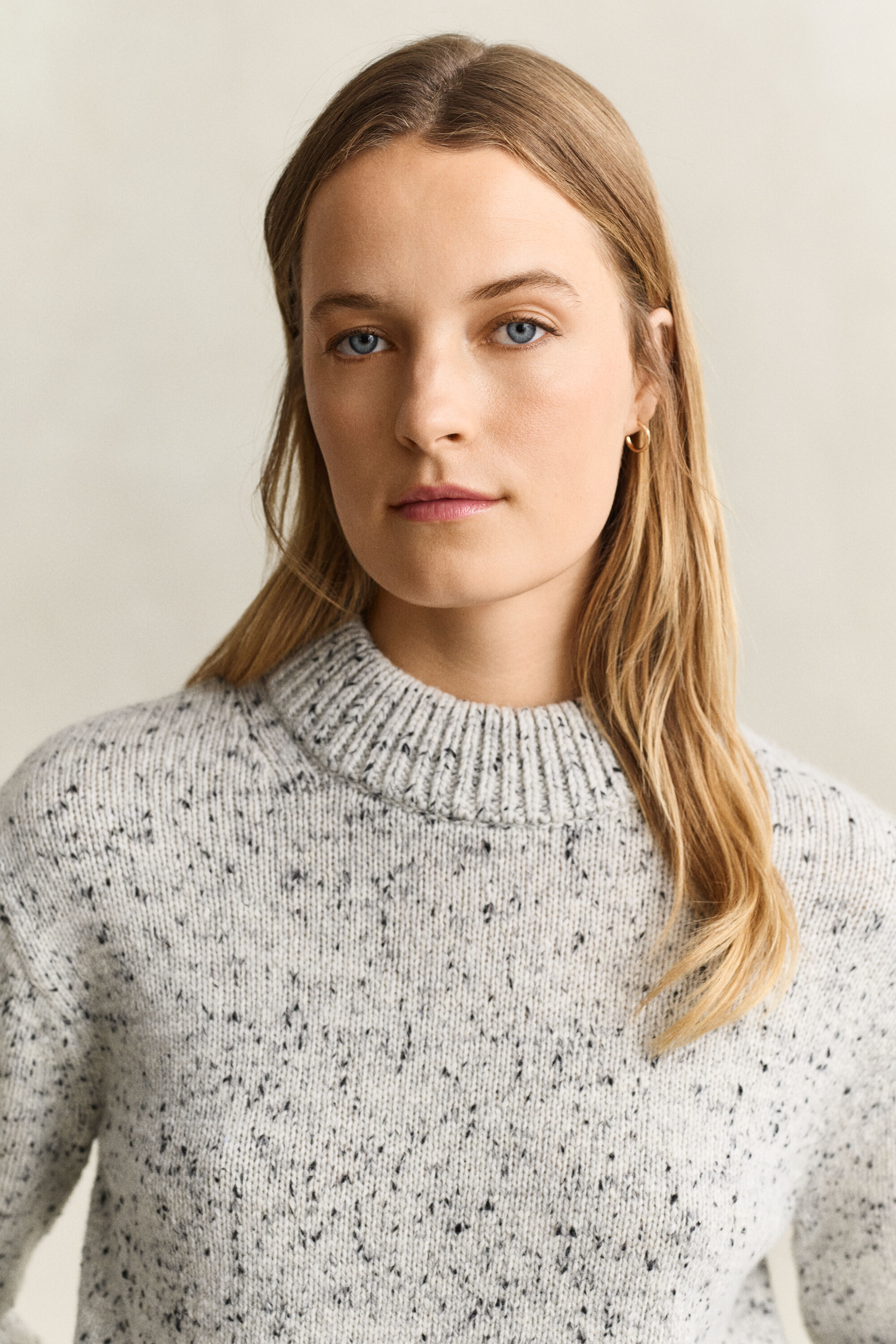 Camisola de malha Nepps em mistura de lã