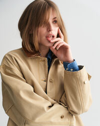 Casaco Workwear com efeito de lavagem