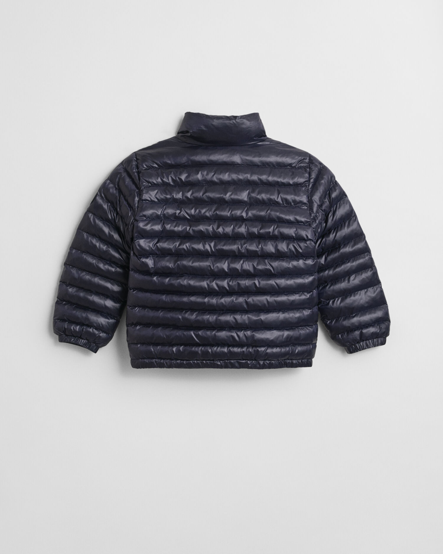 Blusão de penas acolchoado leve e brilhante Kids