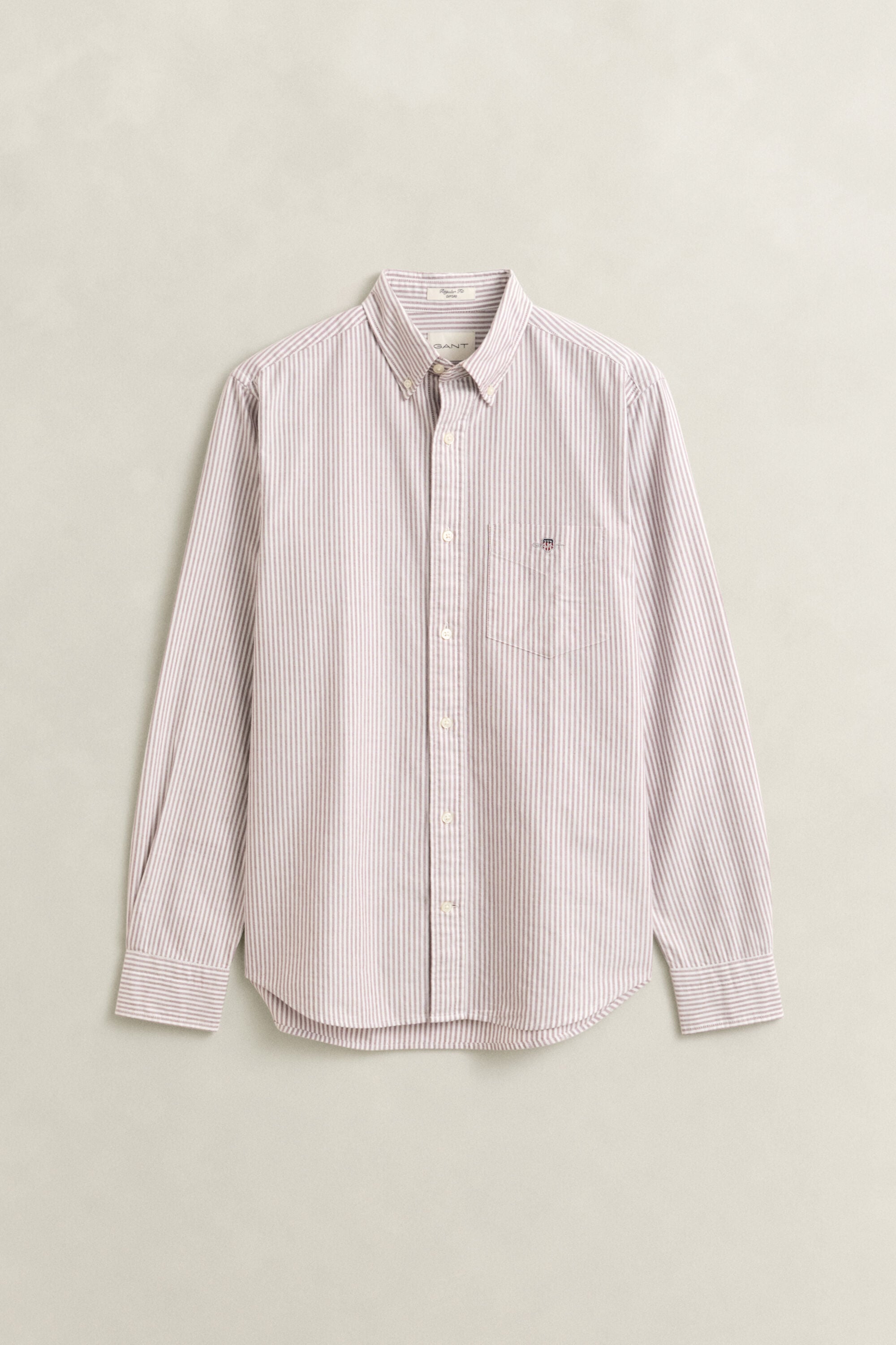 Camisa Oxford às riscas Classic regular fit