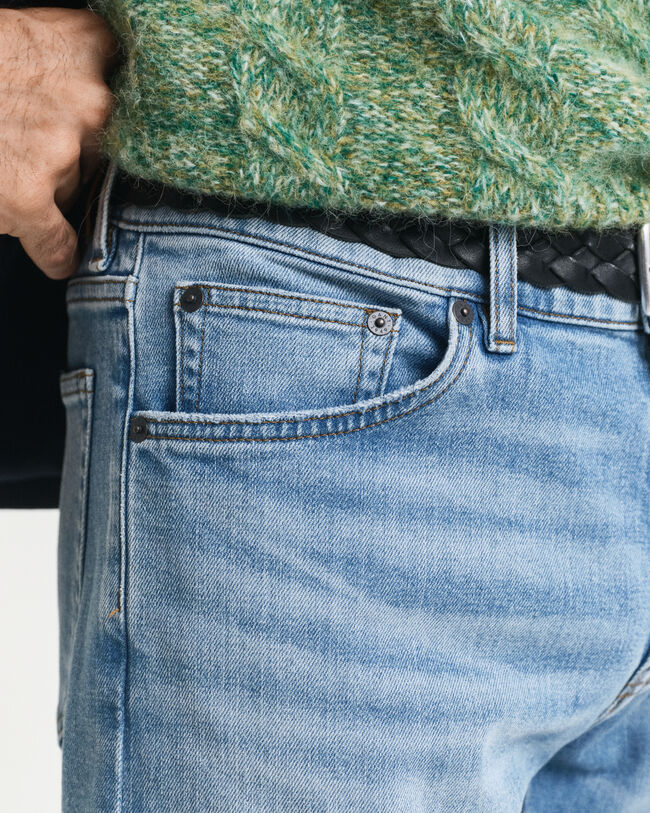 Calças de ganga regular fit