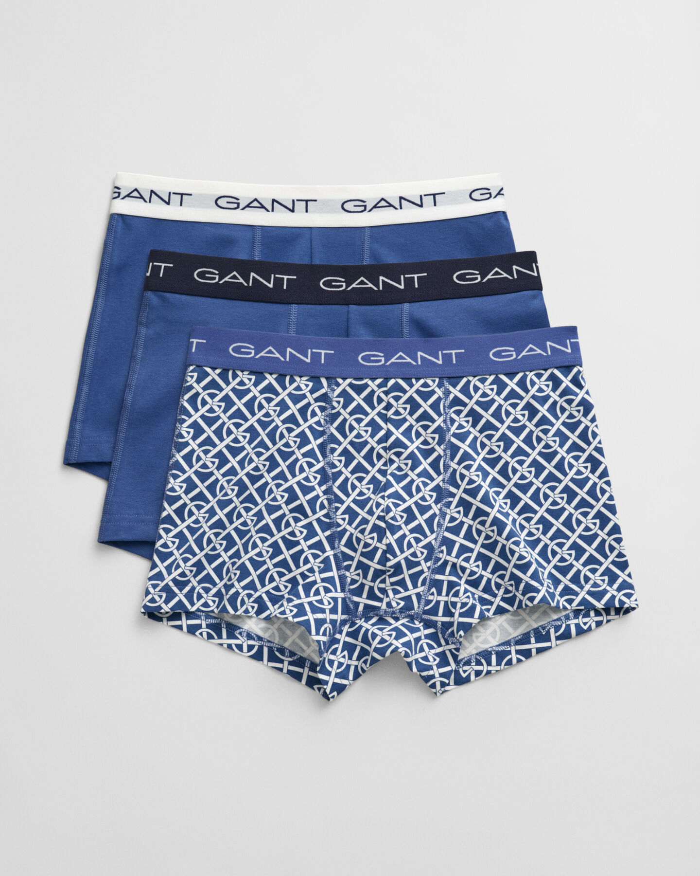Pack de três boxers com padrão G