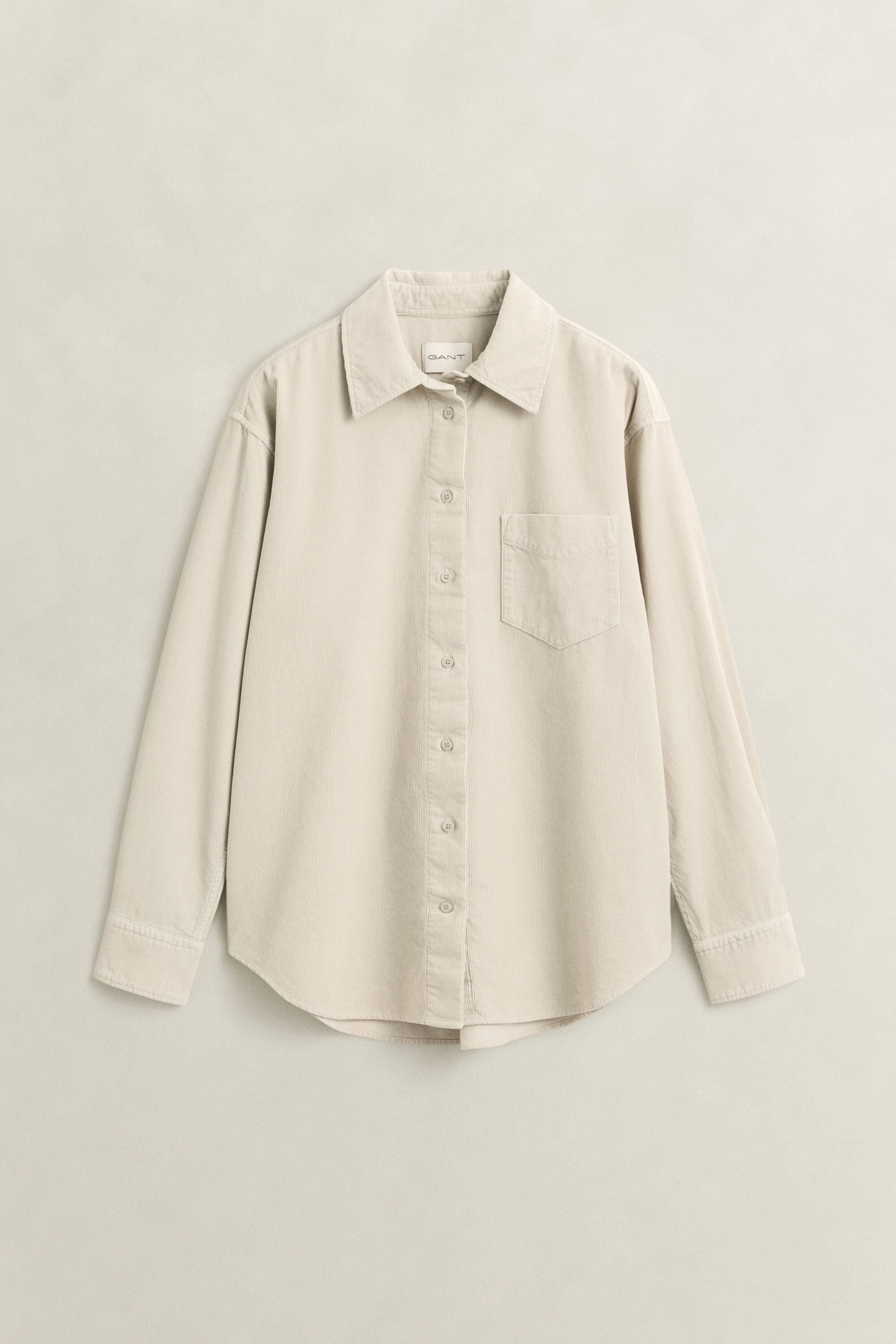 Camisa de bombazina relaxed fit