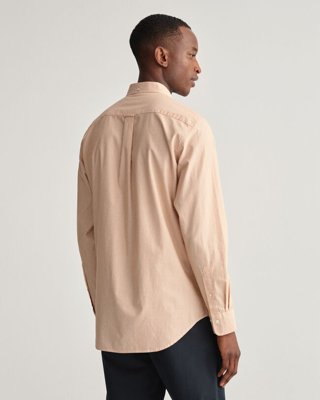 Camisa Banker em popelina regular fit